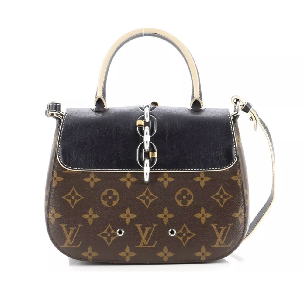 Louis Vuitton Chain It Handbag Monogram Canvas with Leather PM - Picture 3 of 8